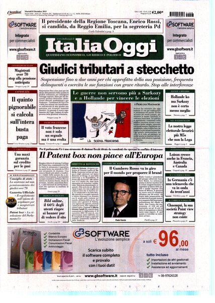 Italia oggi : quotidiano di economia finanza e politica